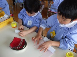 おひな様制作③
