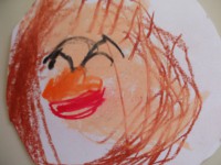 お母さんの絵③