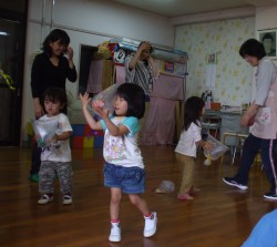 風船あそび②