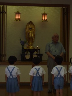 理事長先生からのお祝いの言葉