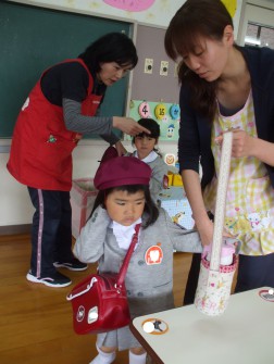 初日とくらべると余裕がでてきたようです。
