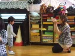パピークラブ　丸めてキャッチボール！