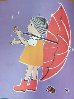 絵本「ちいさいモモちゃん　あめこんこん」②