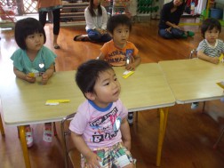 パピークラブ　よくお話が聞けるようになりましたね