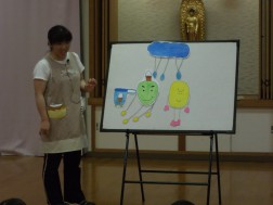 パネルシアター「ヤダットちゃん　雨の日のおさんぽ」