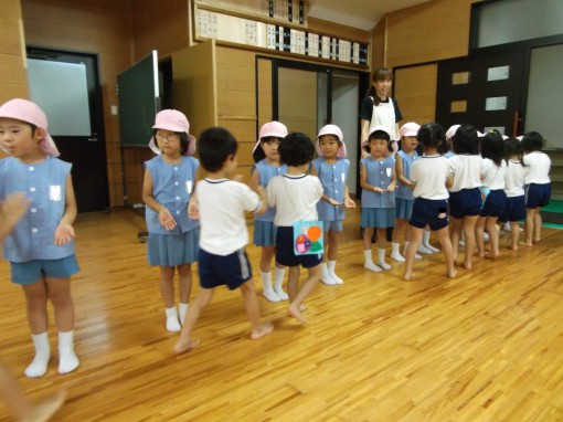 「さようなら。」　「また、会いましょうね(^^)」