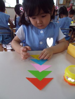 三角つなぎ
