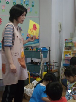 パピークラブ　「今日はタコさんを作ります。」