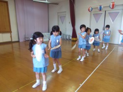 お手本を見せようと・・・
