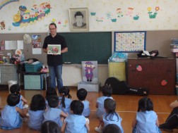 英語のレッスンの今学期最後となりました