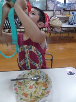 「あ～、おいしかった♪」