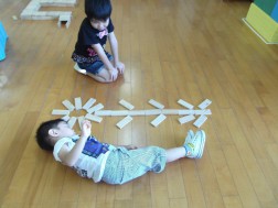 「ぼくもひまわり、作ったよ！」