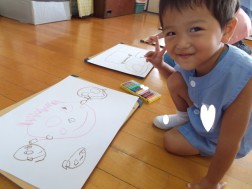 「おとうさんとおかあさんとオバケだよ！」