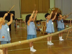 年少　鼓隊練習②