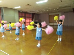 年中、少　ポンポン演技練習①