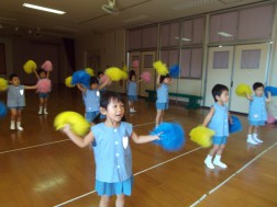 年中、少　ポンポン演技練習⑤