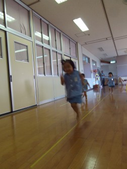 かけっこ練習②