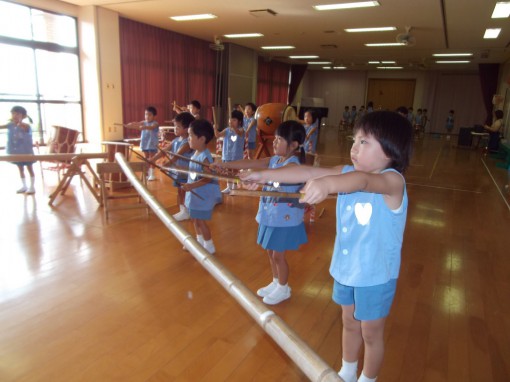 みんなで迫力のある演奏ができました