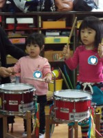 パピー　楽器あそび①