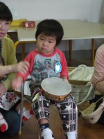 パピー　楽器あそび③