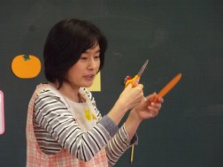 パピー　「最初に点線のとおりに切ってください」