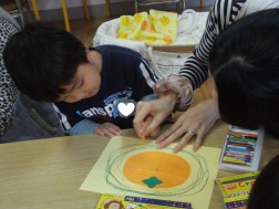 パピー　「カキ」を作りました⑦
