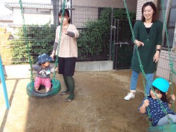 パピー　外あそび④