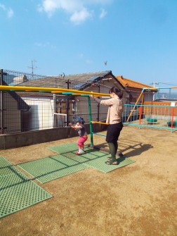 パピー　外あそび⑨