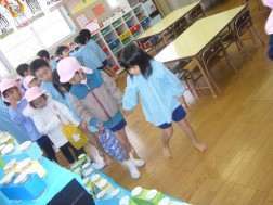 年長作品展見学③