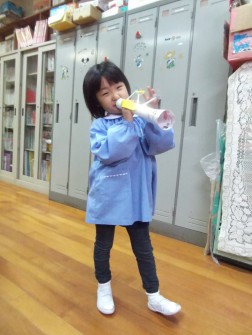 音が聞こえてきそうなくらい素敵なラッパです♪
