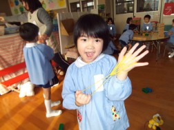 「できたよ！ホーキ！！」