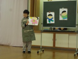 園長先生と「冬休みのお約束」
