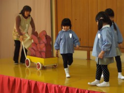 Ａグループ劇あそび練習②