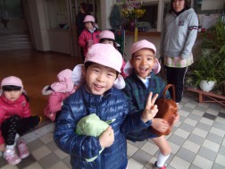 年長　今年度最後の空手