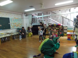パピー　「こうさん、こうさん～～」