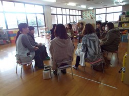 発表会にむけての懇談会