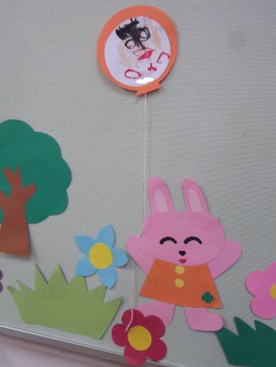 パピー　ウサギさん嬉しそう！