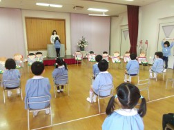 もうすぐ卒園です