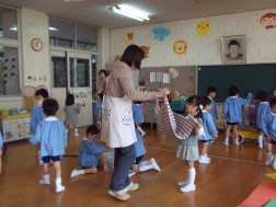「さぁ、お片付けですよ」