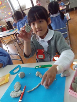 粘土あそび③