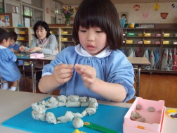 粘土あそび⑥