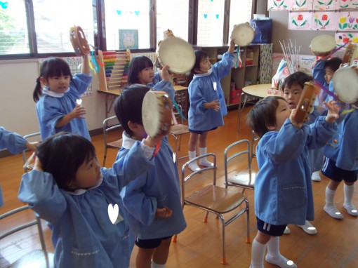 「シャラシャラシャラ」っていう音もならしてみました