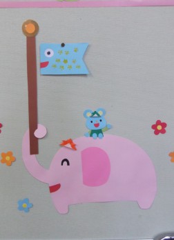 パピー　“こいのぼり”を作りました