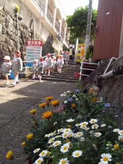 今日は参拝保育
