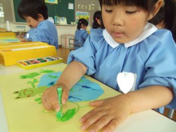 お池になりました