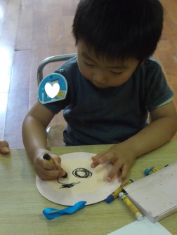 パピー　父の日のプレゼント作り③