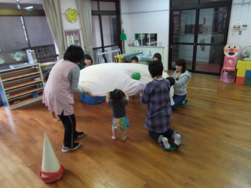 パピー　ボールでもやってみました