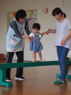 パピー　お母さんや先生と一緒に