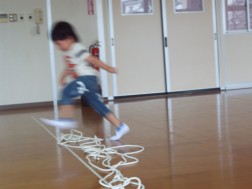 パピー　川を飛び越えて・・・