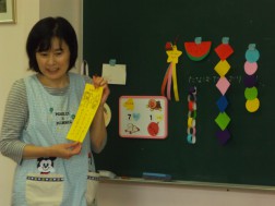 パピー　七夕も飾りを作ります